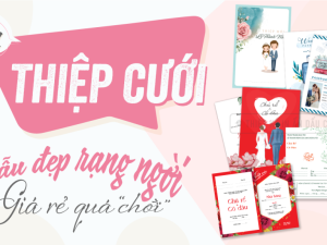 In thiệp cưới đẹp